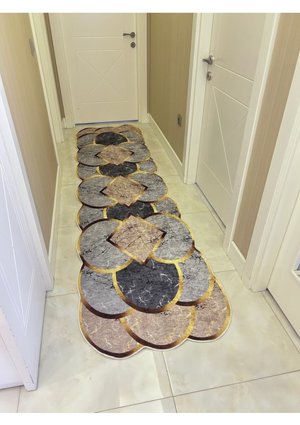 Çok Renkli Yıkanabilir Kaymaz Taban Halı, Mutfak, Salon, Koridor ve Ara Hol Dekoru