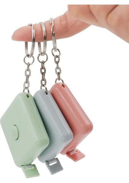 6440 Mini Anahtarlık Esnek Fiberglas Şerit Metre 150CM / 60INÇ