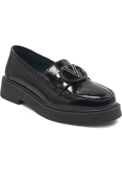 Siyah Casual Rugan Kadın Ayakkabı