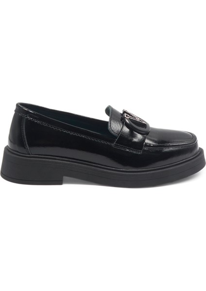 Siyah Casual Rugan Kadın Ayakkabı modelleri