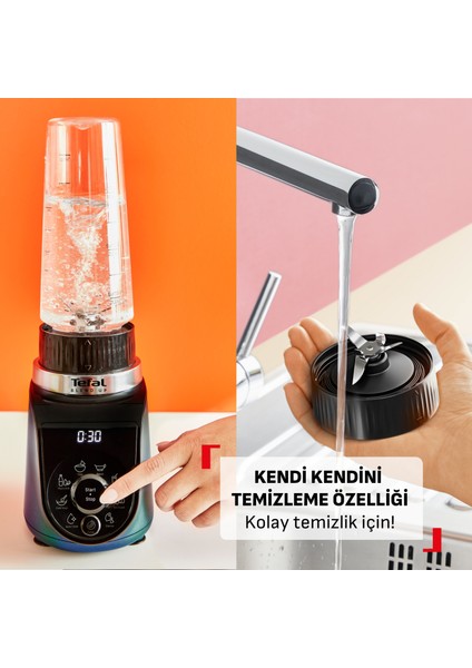Blend Up 0,85 Litre 8 Programlı Güçlü 1000 Watt Mini Smoothie Blender - Mavi modelleri