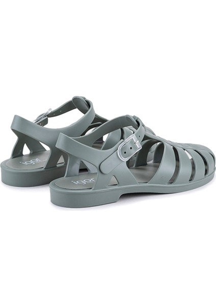 BIARRITZ MATE Yeşil Kadın Düz Sandalet