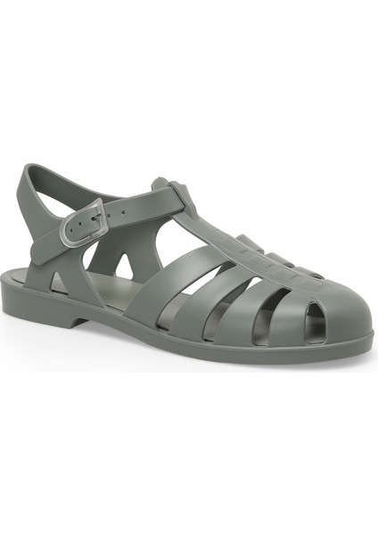 BIARRITZ MATE Yeşil Kadın Düz Sandalet