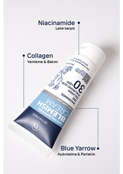 Cilt Beyazlatıcı Leke Kremi Tüm Cilt Tipleri İçin SPF30+ Koruma 100 ml modelleri