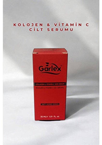 Kolajen Hyaluronik C&E Vitamin Serum Yaşlanma Karşıtı Etki 30 ml Tüm Cilt Tipleri İçin