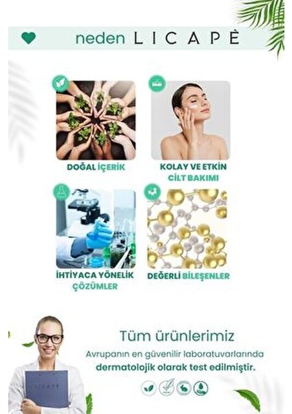 Licapé Yenileyici Bakım Kremi Tüm Cilt Tipleri İçin Hyaluronik Asit 40 ml