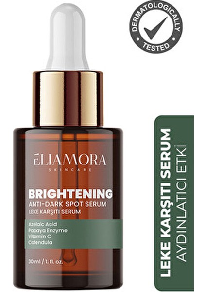 Yoğun Aydınlatıcı Serum Cilt Lekelerine Karşı Etkili 30 ml C Vitamini İçerir fiyatları