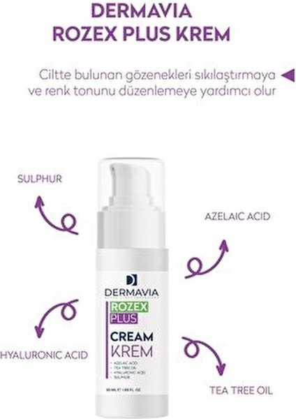 Rozex Plus Krem Sıkılaştırıcı ve Ton Eşitleyici Etki 50 ml Tüm Cilt Tipleri İçin modelleri