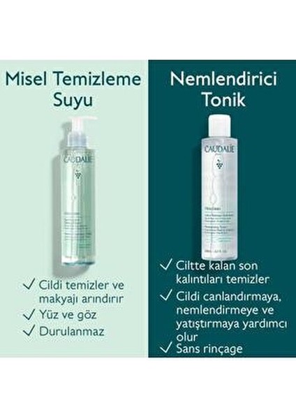 Vinoclean Makyaj Temizleme Suyu Tüm Cilt Tipleri İçin Arındırıcı Etki 200 ml