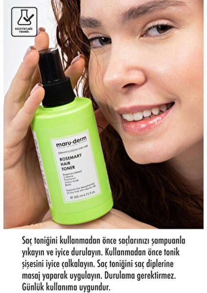 Rosemary Hair Toner Arındırıcı Etkiyle Yağlı Ciltler İçin 200 ml fırsatları
