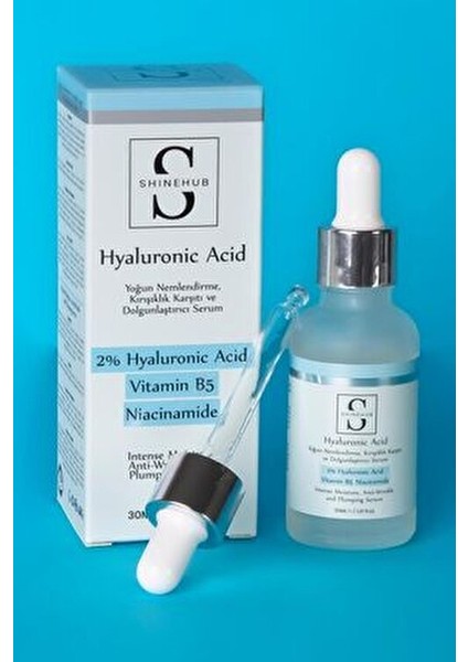 Hyaluronic Acid Yoğun Nemlendirme ve Yaşlanma Karşıtı Serum 30 ml Tüm Cilt Tipleri İçin