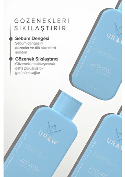 Derin Gözenek Nemlendirici Krem Tüm Cilt Tipleri İçin Sıkılaştırıcı Etki 100 ml