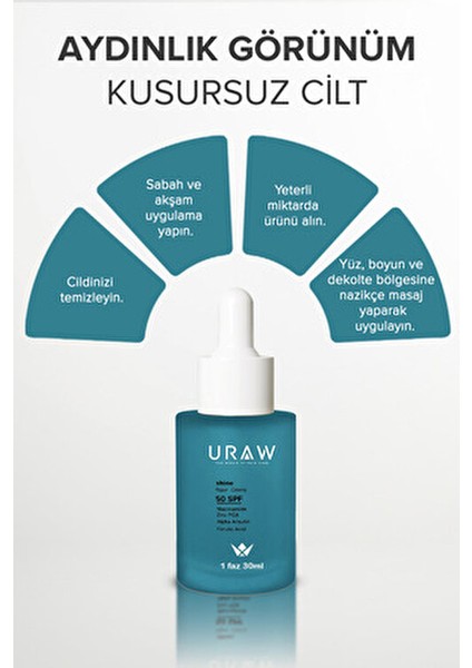 Shine Serum Aydınlatıcı ve Canlandırıcı Cilt Bakım Serumu 30 ml Tüm Cilt Tipleri İçin