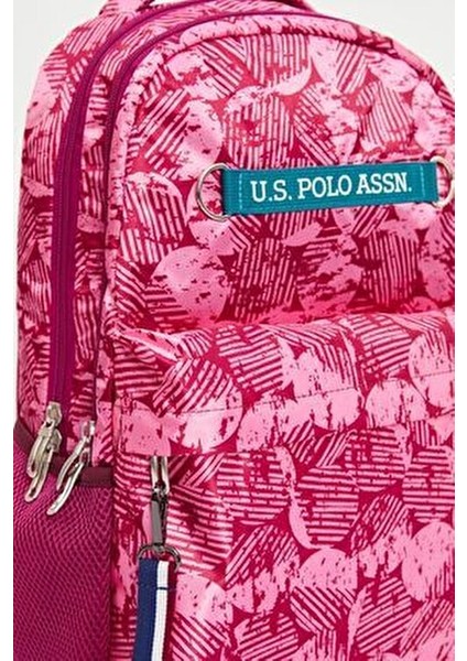 Pembe Desenli Sırt Çantası Su Geçirmeyen Tasarım 46 x 9 x 33 cm Okul İçin indirimleri