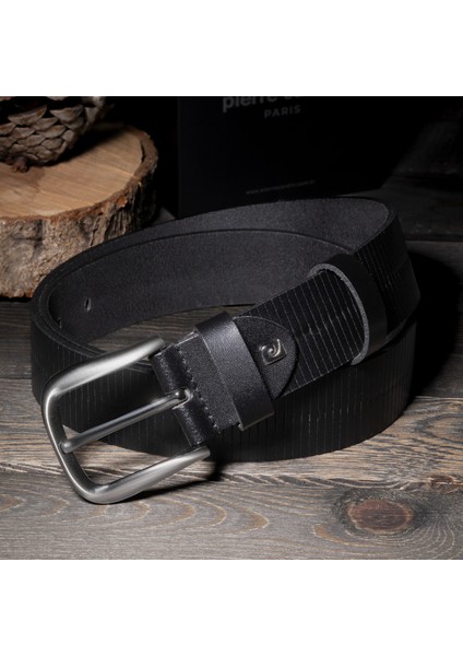 Siyah Deri Erkek Kemeri (En 4 cm) PC4160S6P indirimleri