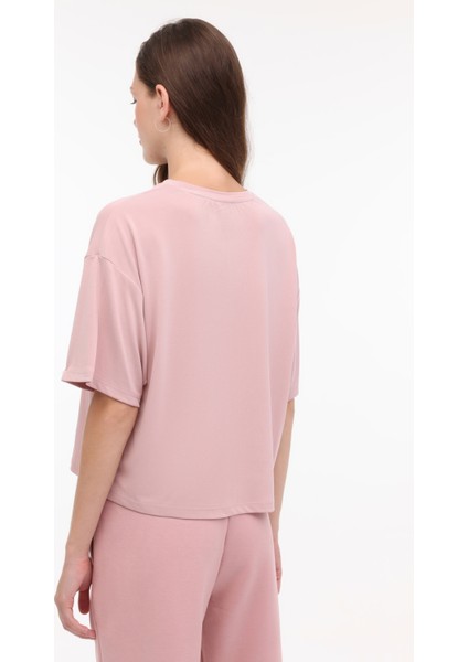 WL PALMA 11MS400 4PR Pembe Kadın Kısa Kol T-Shirt