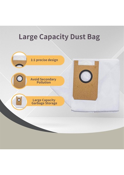 Airrobo T20+ Robot Vakum Aksesuarları Ana Yan Fırça Hepa Filtre Mop Bez Toz Çanta Aksesuarları (Yurt Dışından) fiyatları