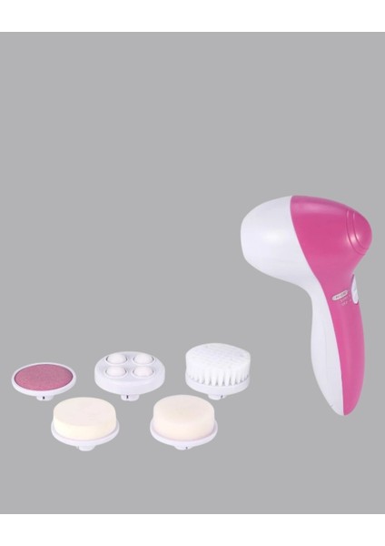 Buğz 5 Başlıklı Yüz Masaj Aleti – Cilt Temizleme, Peeling, Siyah Nokta ve Gözenek Bakımı indirimleri