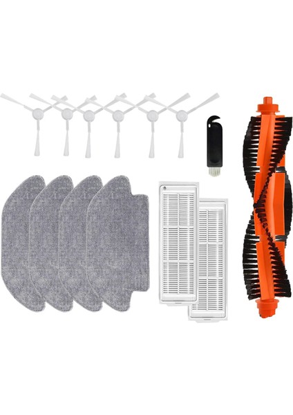 Xiaomi Robot Vakum-Mop 2s / 3c / Mop P / Mop Pro / XMSTJQR2S / STYTJ02YM Için Yedek Aksesuarlar, Hepa Filtreleri Mendil (Yurt Dışından)