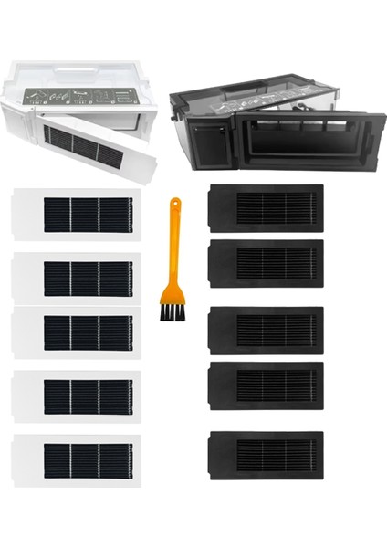 Ecovacs Deebot X2 / X2 Pro / X2 Omnı Robot Vakum Temizleyici Toz Kutusu Aksesuarları Yedek Parçalar (Yurt Dışından) fiyatları