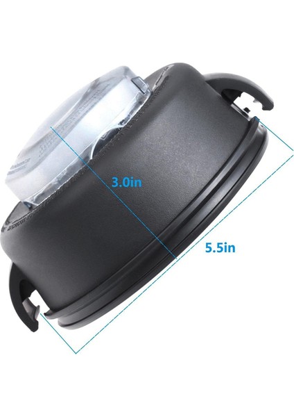 Vitamix 64 Ons Kaplı Blender Parçaları Için 2pcs Blender Yedek Kapağı 5200 5000 Için (Yurt Dışından) fırsatları