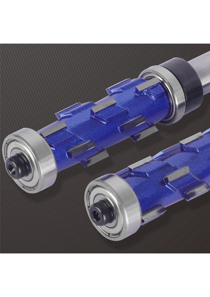 Freze Kesici 12MM Shank 45MM Floş Trim Uç Mill Katı Karbür Spiral Çift Rulman Cnc Yönlendirici Biti Ahşap Için (Yurt Dışından) fırsatları