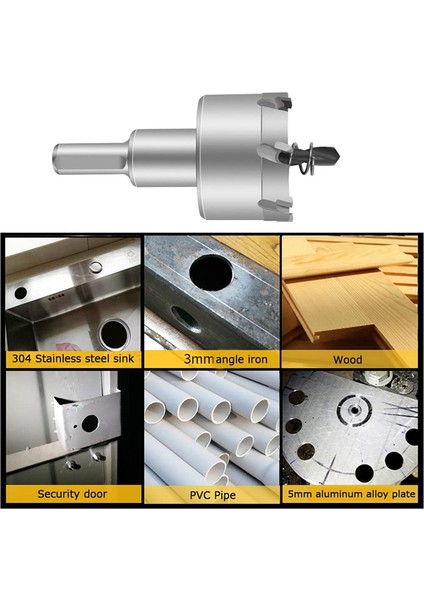 14PCS Hole Testere Kiti 1/2-2-1/8 Inç Tungsten Karbür Uçlu Delik Metal Paslanmaz Çelik Demir Ahşap (Yurt Dışından) fırsatları
