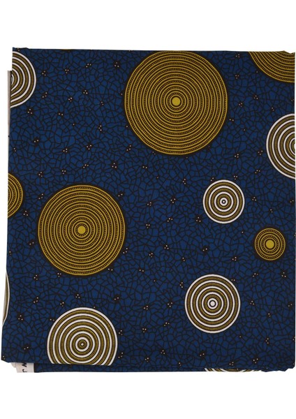 6 Metre Afrika Ankara Polyester Balmumu Baskılar Kumaş Parti Elbisesi Için Afrika Kumaş (Yurt Dışından)