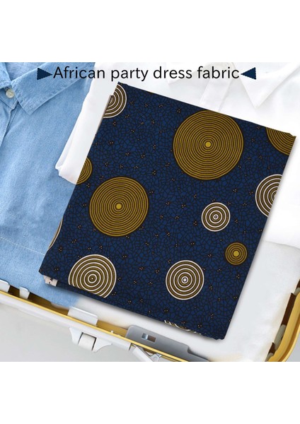 6 Metre Afrika Ankara Polyester Balmumu Baskılar Kumaş Parti Elbisesi Için Afrika Kumaş (Yurt Dışından) fiyatları