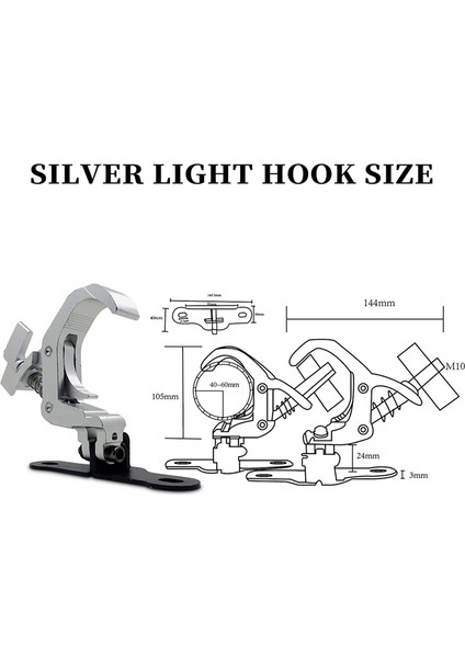 1paır Alumınum Adaz Işık Hakka Kaynak Kafa Işığı Kapsayıcı Klip Güvenliği Lout Dj Dısco Araç Ekipmanı (A) (Yurt Dışından) fiyatları