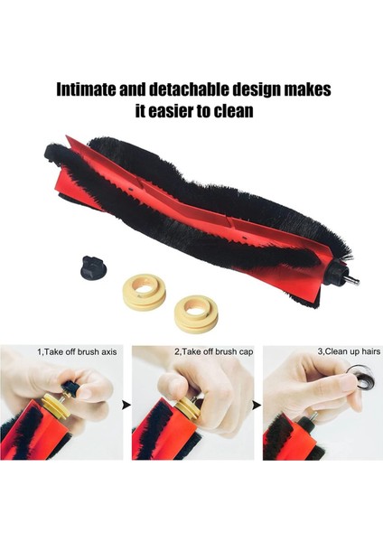 Xiaomi Için Roborock S6 S60 S65 S5 S5 Max T6 Vakum Süpürge Yedek Parçalar Ana Yan Fırça Hepa Filtre Mop Bez Aksesuarları (Yurt Dışından) fiyatları