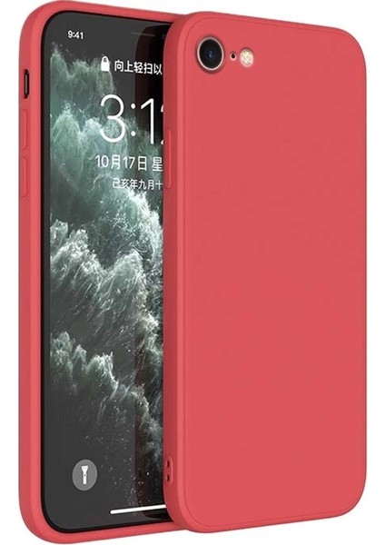 Apple Cep Telefonu Kılıfı iPhone 6s Plus Için Uygundur Koruyucu Kapak Klasik Düz Kenarlı Sihirli Küp Sıvı Silikon (Yurt Dışından)
