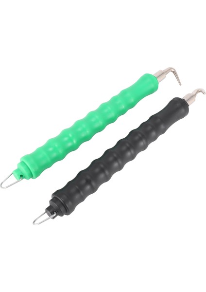 2 Adet Otomatik Inşa Çari Tie Wire Twister, Inşaat Çari Tir Twister Aracı, Inşa Çubur Tel Twister Çekme Kravat Tel Twister, Beton Metal Tel Bükme Çit Aracı (Kavisli ve Düz Kanca) (Yurt Dışından)