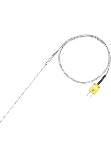 K Tip Termokupl Tapalı, Sayacı Sıcaklık Sensörü Probu -50 Ila 1100 ° C, 3.3ft Tel 1X150MM (Yurt Dışından)