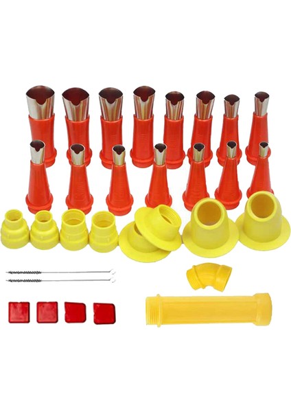 31 Paslanmaz Çelik Kazanım Işaretleyici Caulk V Nozul Aplikatör Tutkal Silikon Kazanma Araçları Dolgu Macunu Mutfak Banyo (Yurt Dışından) modelleri
