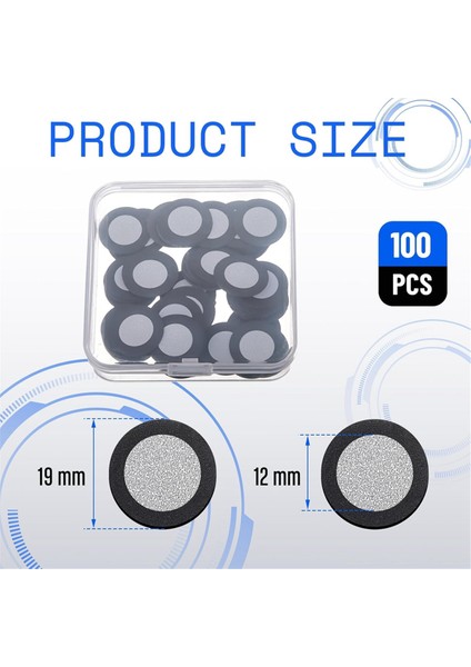 Scanner Tarayıcı Için 100 Pcs 3D Manyetik Izleme Noktası Referans Noktası Işaretçisi (Iç 12.0 mm Dış 19 Mm) (Yurt Dışından) fırsatları