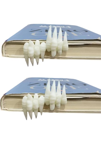 Ayraçlar Cadılar Bayramı Korku Ayraçları, Film Ayraçları El Sanatları Beyaz (Yurt Dışından)