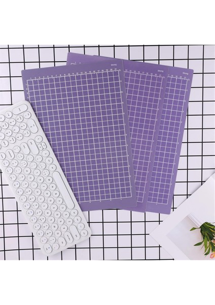 8.5X12 Inç Kesme Paspası (Güçlü Kavrama), 3pcs Yapışkan Kesme Paspasları Yeniden Kullanılabilir Güçlü Kavrama Makinesi Mat Değişimi (Mor) (Yurt Dışından) indirimleri