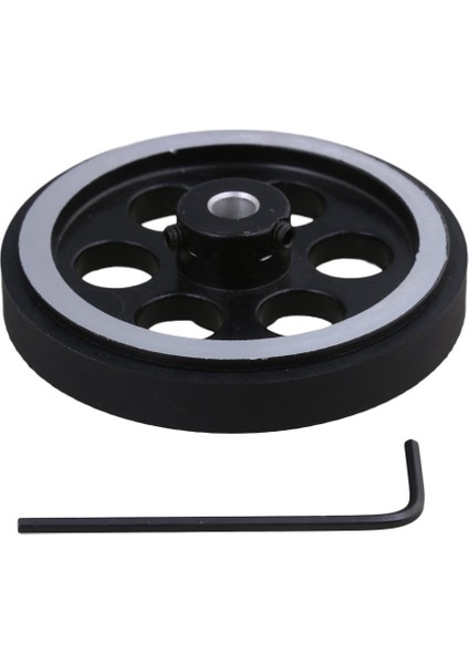 200X6MM Endüstriyel Alüminyum Kauçuk Ölçüm Döner Enkoder Ölçer Tekerlek (Yurt Dışından)