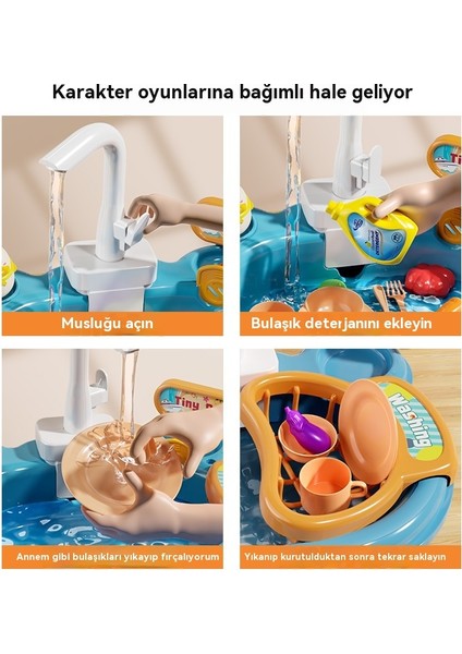 Çocuk Otomatik Bulaşık Makinesi Su Parkı (Yurt Dışından) modelleri