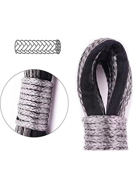 8800LBS Vinç Halatı Fiber Halat 7MMX15M (Yurt Dışından) modelleri