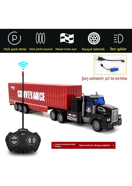 Çocuklar Için Rc Taşıyıcı Oyuncak Kamyon (Yurt Dışından)