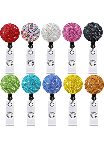 Ofis Çalışanı Öğretmeni Doktor Hemşire Için Klipli, Kimlik/name Rozet Makaraları ile Geri Çekilebilir Kimlik Rozeti Sahibi (Yurt Dışından)