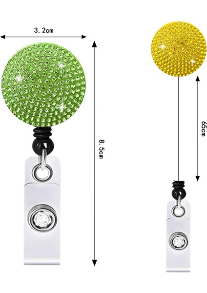 Ofis Çalışanı Öğretmeni Doktor Hemşire Için Klipli, Kimlik/name Rozet Makaraları ile Geri Çekilebilir Kimlik Rozeti Sahibi (Yurt Dışından) fiyatları