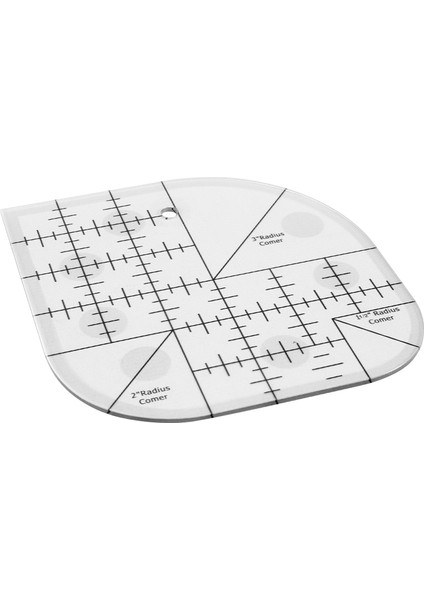 Yaratıcı Kavisli Köşe Kesici Yorgan Cetvel, Dikiş Patchwork Cetvel Dikiş Şablonu Patchwork Aracı, Diy Dikiş Malzemeleri (Yurt Dışından) modelleri