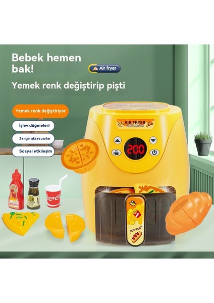 Çocuk Oyuncakları Eğlenceli Hava Fritör (Yurt Dışından) modelleri