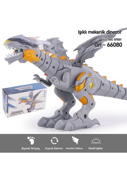 Yürüyen Mekanik Dinozor Oyuncağı (Yurt Dışından)