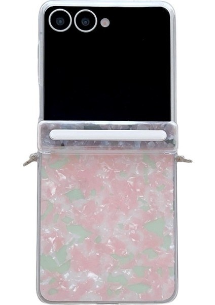 Samsung Galaxy Flip 7 5g Için Shl Dokulu Kılıf (Yurt Dışından)