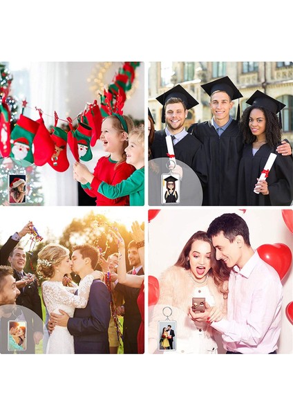 16PCS Akrilik Fotoğraf Çerçeveleri Anahtarlık Tutucu Fotoğraf Dıy Zanaat Için Boş Anahtarlık Ekle 2.2 x 3 Inç (Yurt Dışından) fırsatları