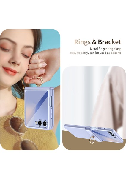 Samsung Galaxy Z Flip 7 5g Için Yıldızlı Telefon Kılıfı (Yurt Dışından) modelleri